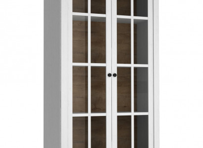 Classic Glass Bar Wood Cabinet Display Cabinet Showcase Living Room